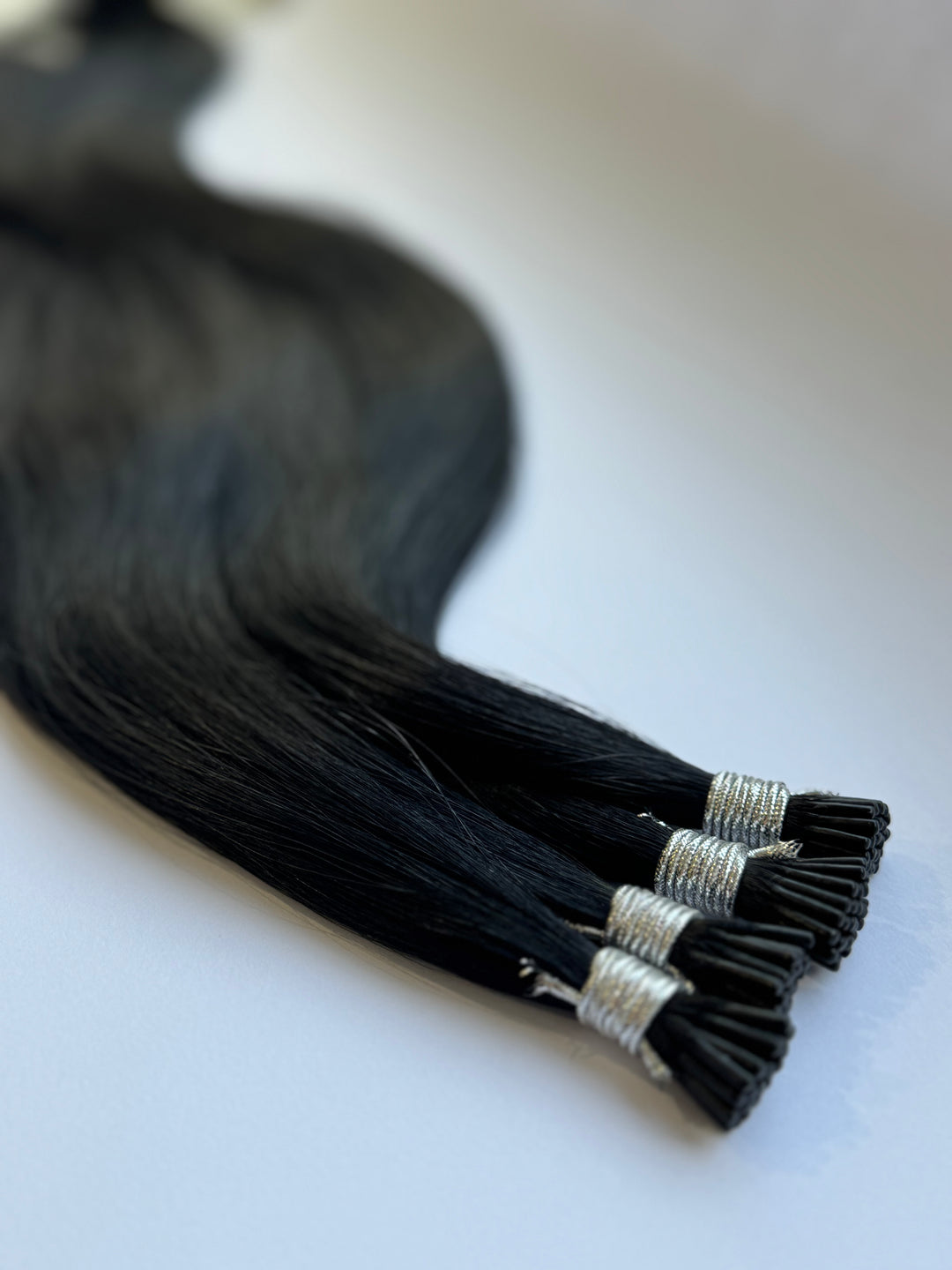 HER CROWN i-tip Bead Hair Extensions 22”
