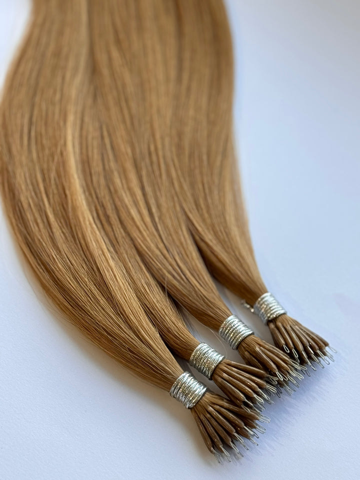 HER CROWN Nano Bead Hair Extensions 22"