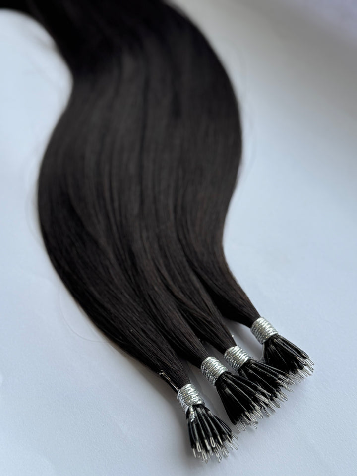 HER CROWN Nano Bead Hair Extensions 22"