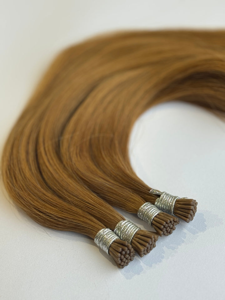 HER CROWN i-tip Bead Hair Extensions 22”