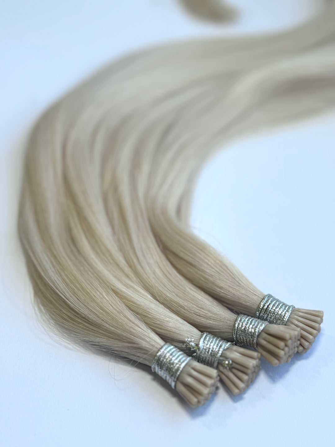 HER CROWN i-tip Bead Hair Extensions 22”