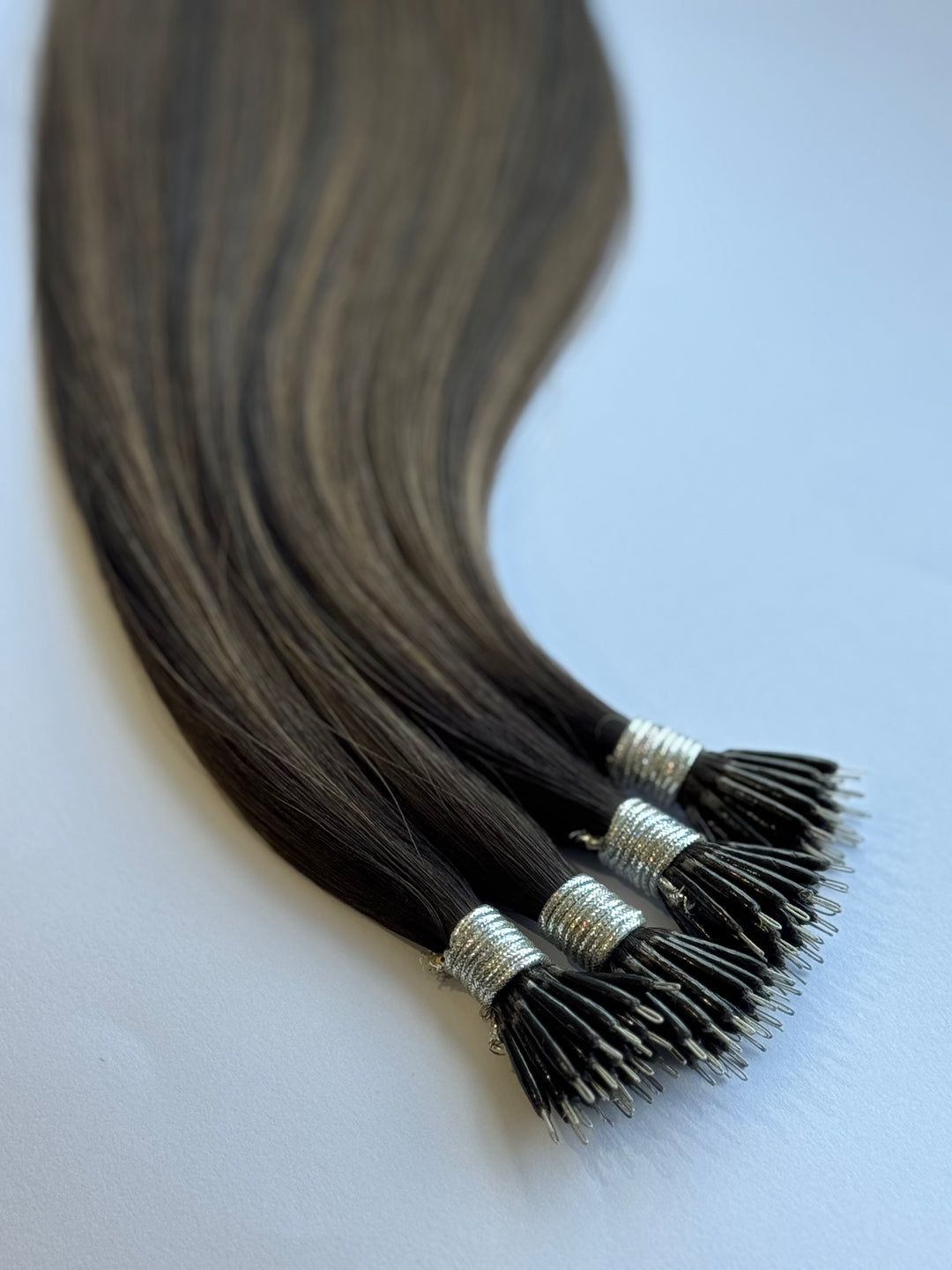 HER CROWN Nano Bead Hair Extensions 22"