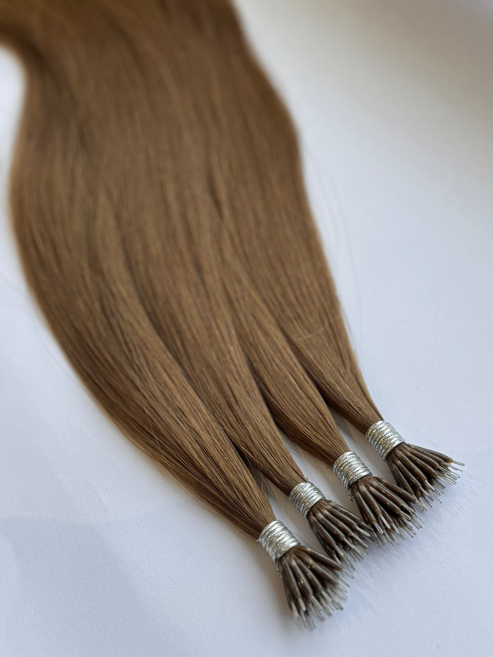 HER CROWN Nano Bead Hair Extensions 22"