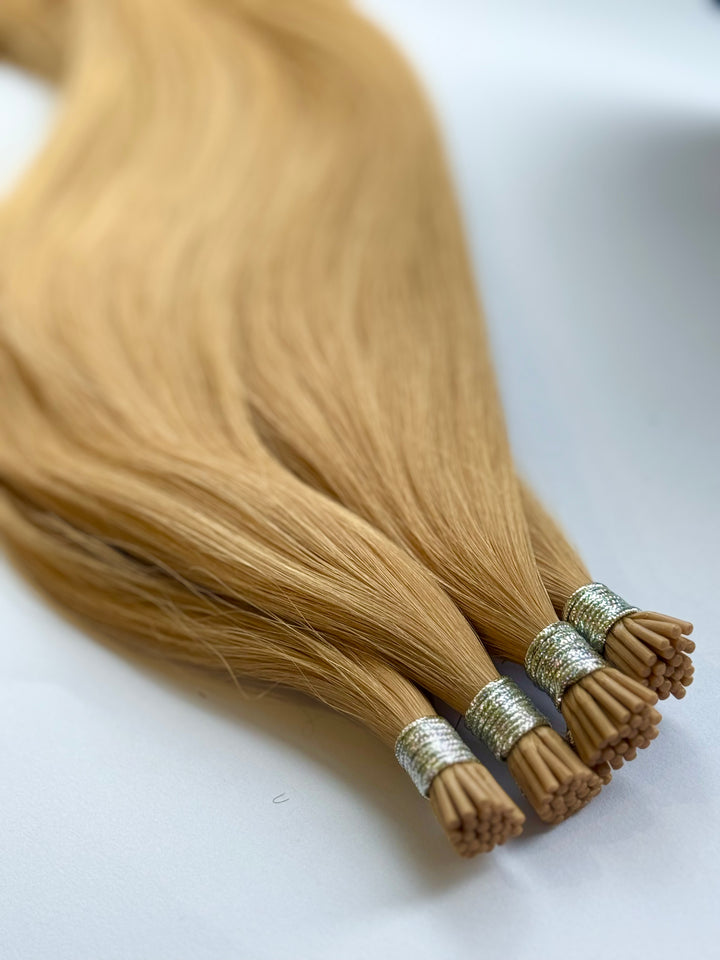 HER CROWN i-tip Bead Hair Extensions 22”