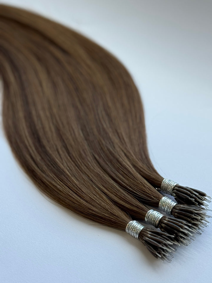 HER CROWN Nano Bead Hair Extensions 22"