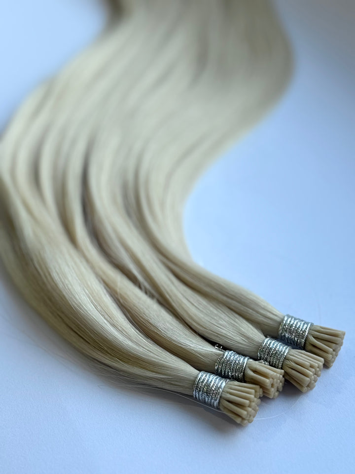 HER CROWN i-tip Bead Hair Extensions 22”