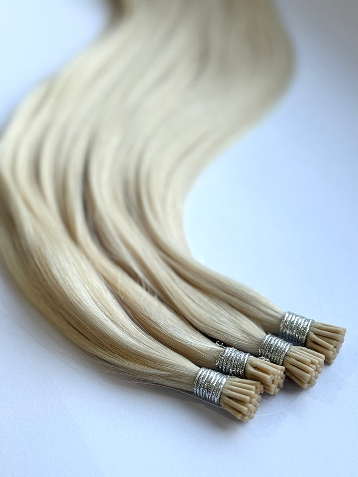 HER CROWN i-tip Bead Hair Extensions 22”