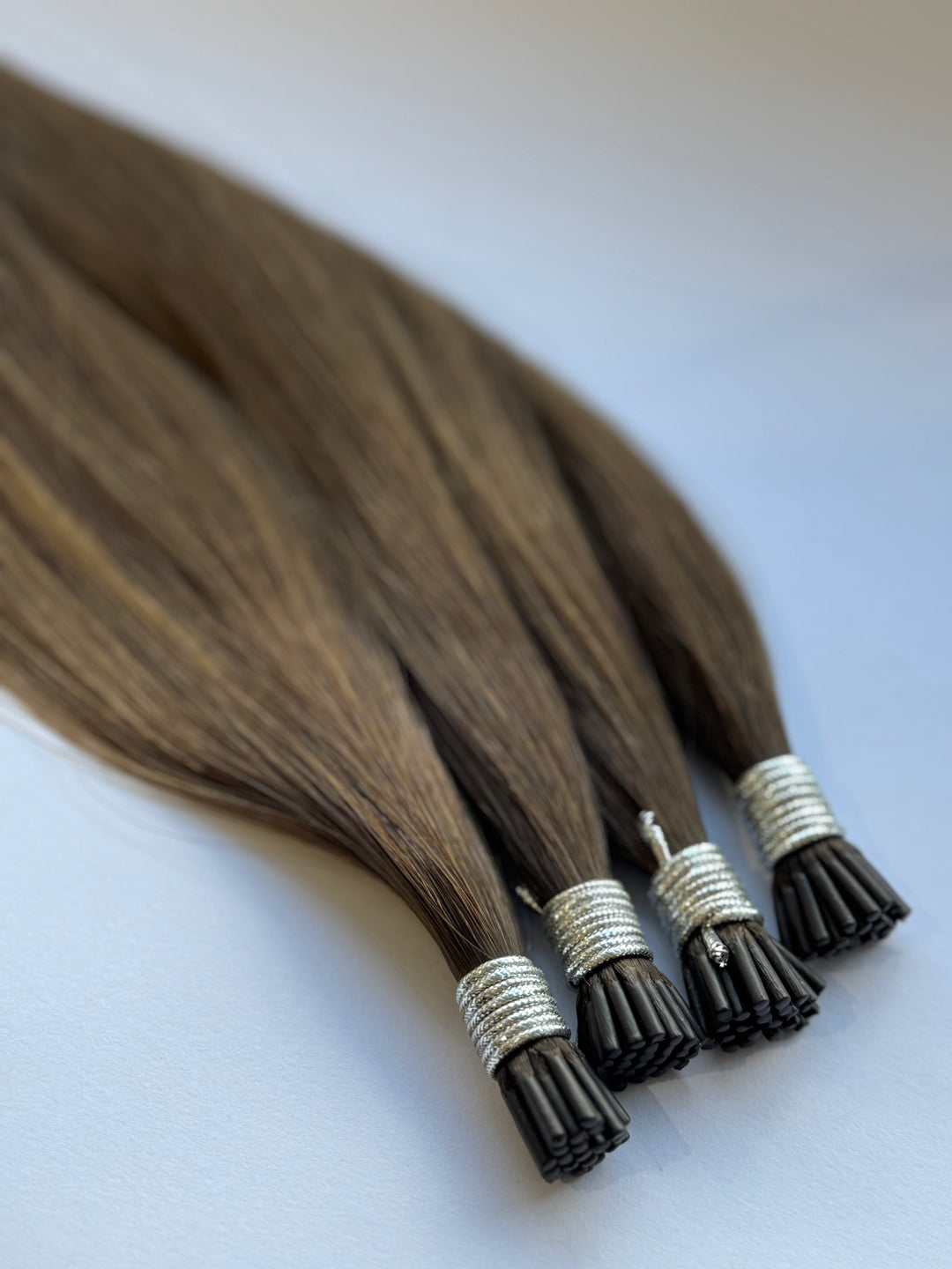 HER CROWN i-tip Bead Hair Extensions 22”