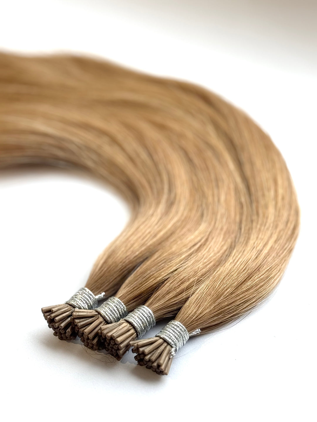 HER CROWN i-tip Bead Hair Extensions 22”