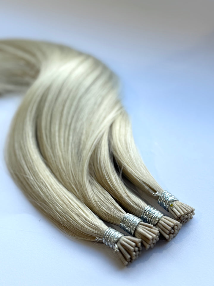 HER CROWN i-tip Bead Hair Extensions 22”
