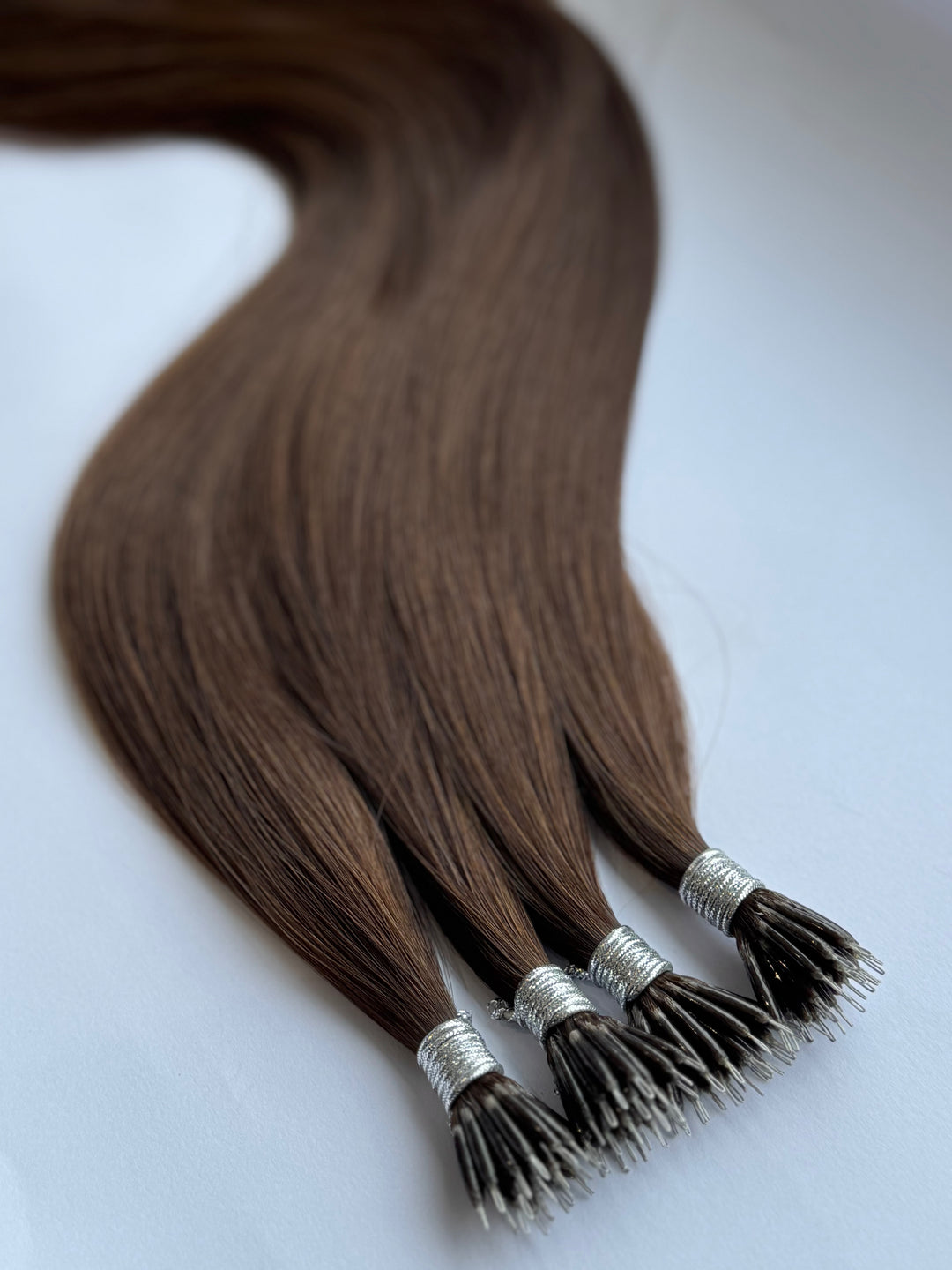 HER CROWN Nano Bead Hair Extensions 22"