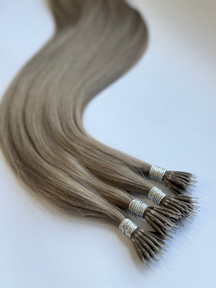 HER CROWN Nano Bead Hair Extensions 22"