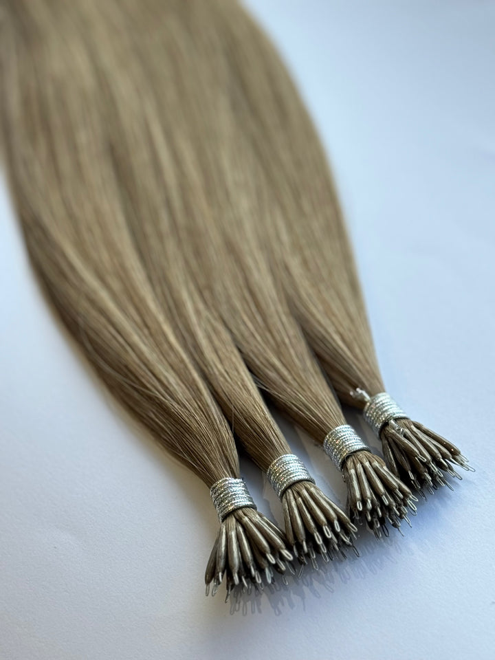 HER CROWN Nano Bead Hair Extensions 22"