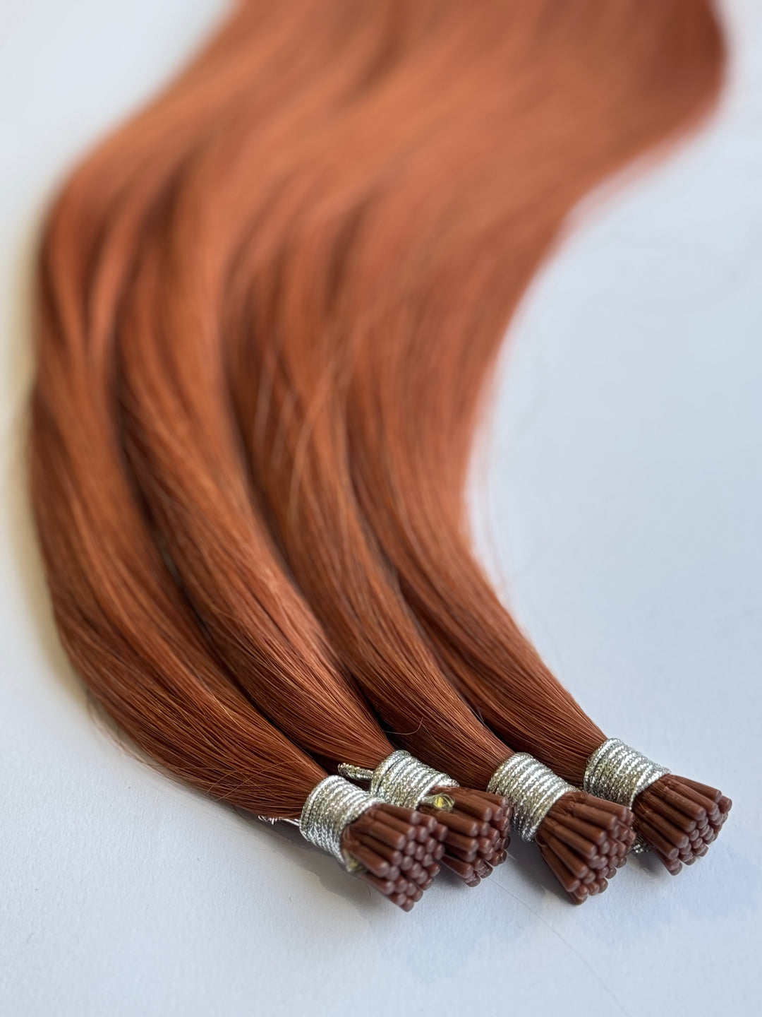 HER CROWN i-tip Bead Hair Extensions 22”