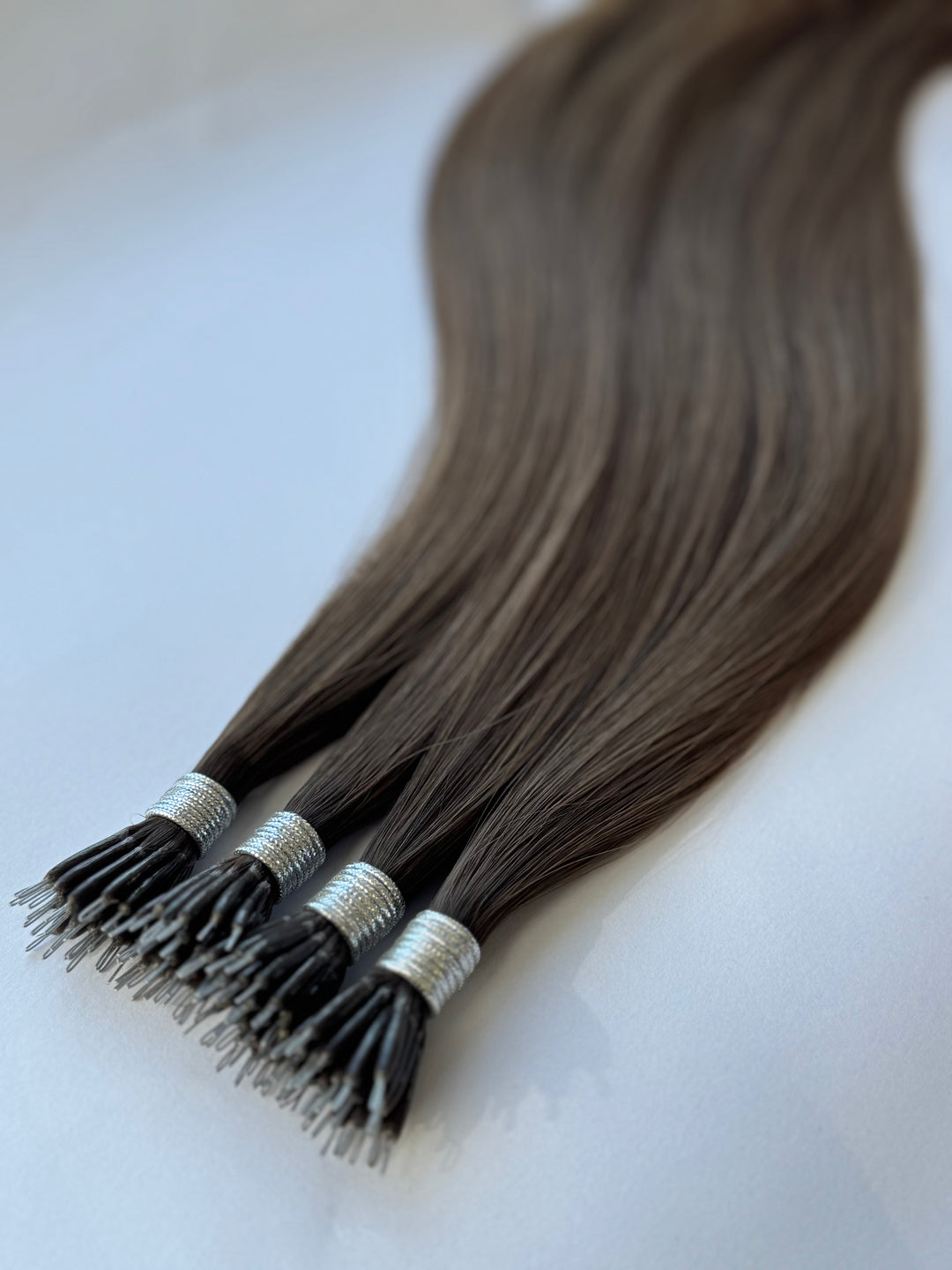 HER CROWN Nano Bead Hair Extensions 22"