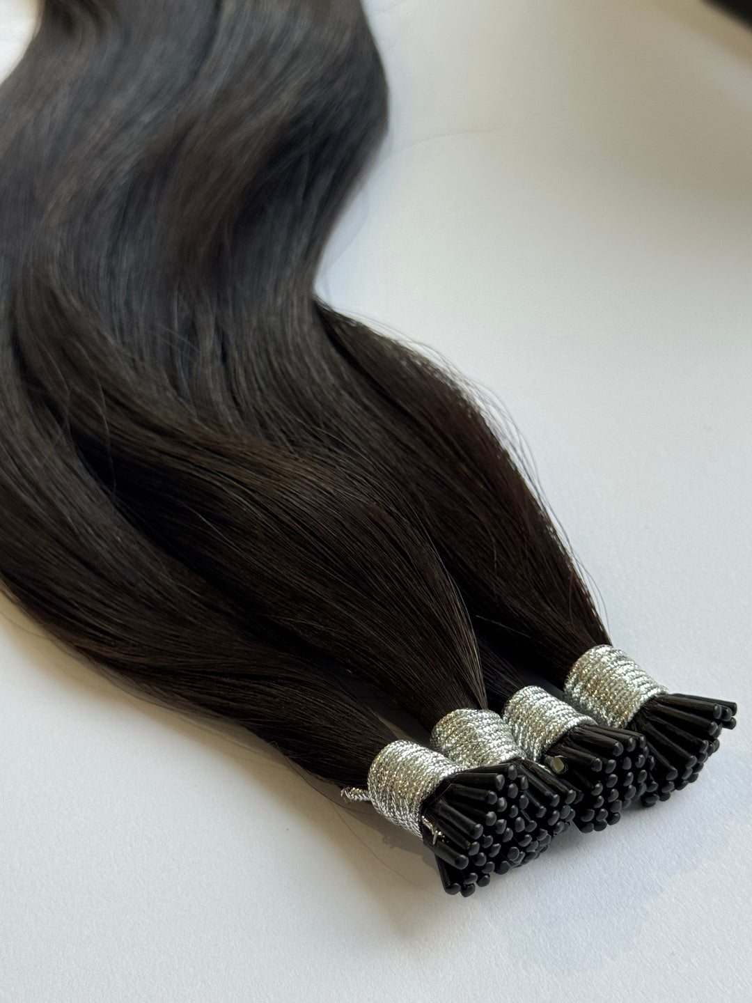 HER CROWN i-tip Bead Hair Extensions 22”