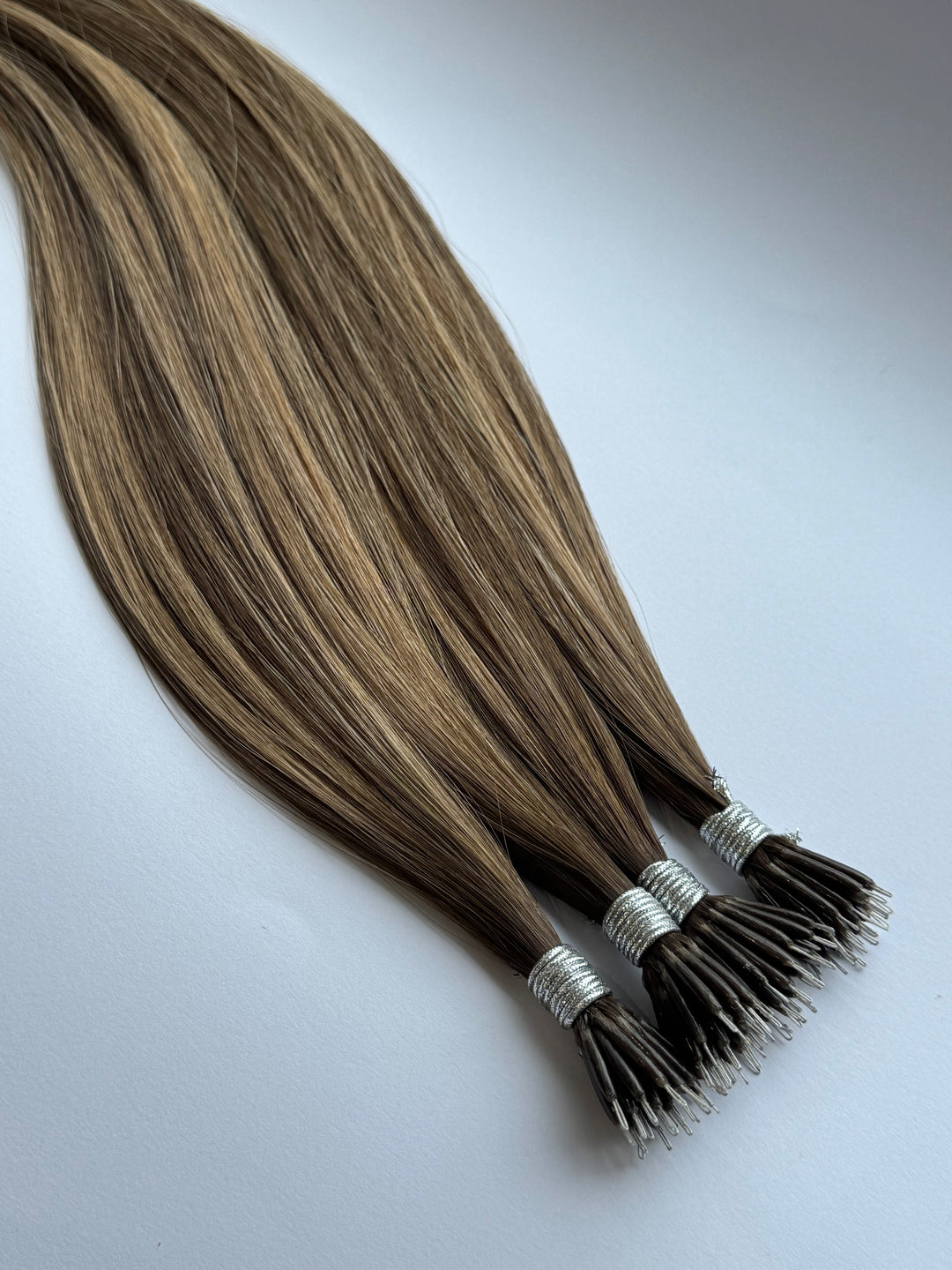 HER CROWN Nano Bead Hair Extensions 22"